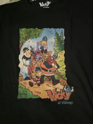 Camiseta Vicky el Vikingo Talla L