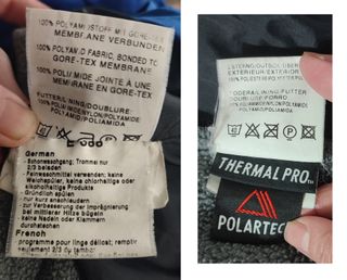 Mammut/ Vintage Chaqueta Gore Tex con forro térmic