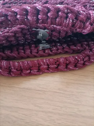 Pochette handmade cordino lurex