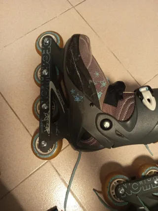 Patines en línea talla 40 + protecciones