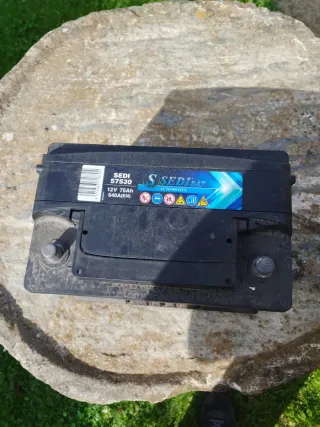 Batería Coche SEDI 12V 75Ah 640A