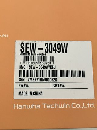 Cámara Vigilabebés Motorola con Monitor