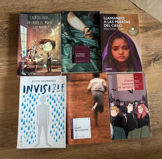 Pack de libros en castellano