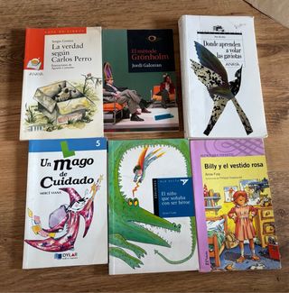 Pack de libros en castellano