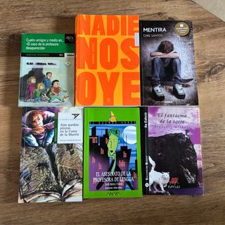Pack de libros en castellano