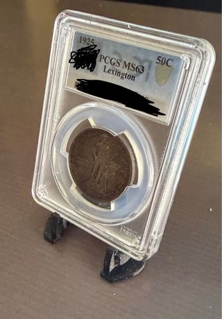 Supporto per monete certificate