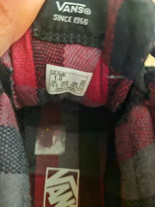 Botas Vans niño talla 31.5