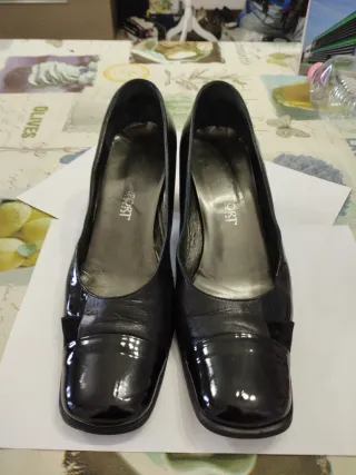 Scarpe donna vintage nere