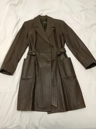 Abrigo de piel Caramelo 3/4.