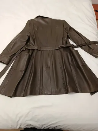 Abrigo de piel Caramelo 3/4.