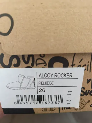 Zapato Feroz Alcoy Rocker T.26