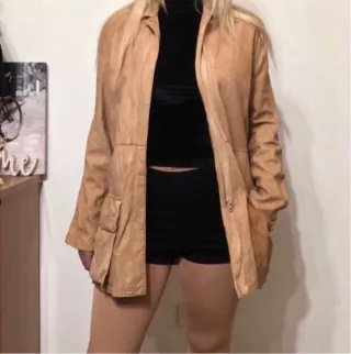 SAHARIANA DE PIEL VINTAGE