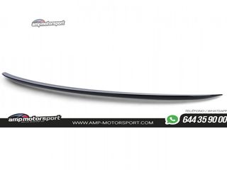PESTAÑA / ALERÓN TRASERO PARA MERCEDES GLC COUPE C253 15-22 LOOK AMG NEGRO BRILLO