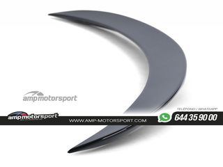 PESTAÑA / ALERÓN TRASERO PARA MERCEDES GLC COUPE C253 15-22 LOOK AMG NEGRO BRILLO