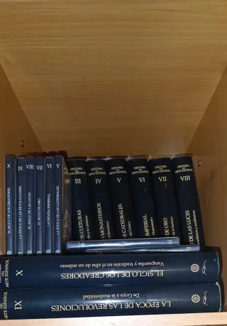 Libros de arte. Maestros de la pintura española