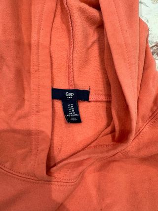 Sudadera Gap chica color salmon.M