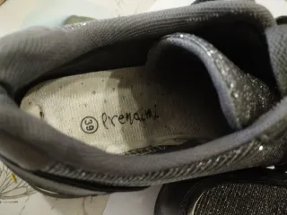 Scarpe Prendimi Vintage con lacci grigio/argento