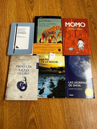 Packs de libros variados para todas las edades