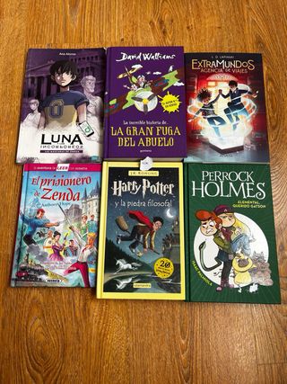 Packs de libros variados para todas las edades