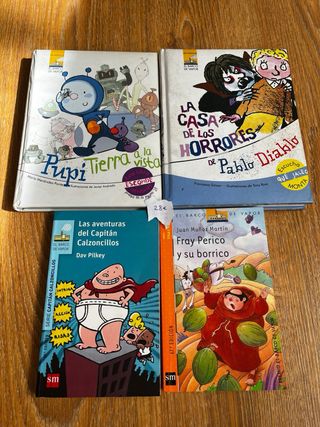 Packs de libros variados para todas las edades