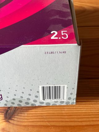 Mancuernas Zumba Toning 2.5 libras (1,14kg)