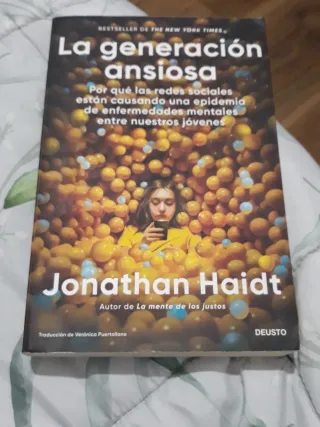 Vendo libro LA GENERACIÓN ANCIOSA