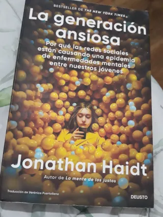 Vendo libro LA GENERACIÓN ANCIOSA