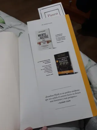 Vendo libro LA GENERACIÓN ANCIOSA