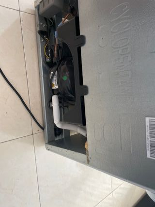 Nevera Hisense blanca