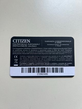 Orologio Citizen Eco-Drive 2024