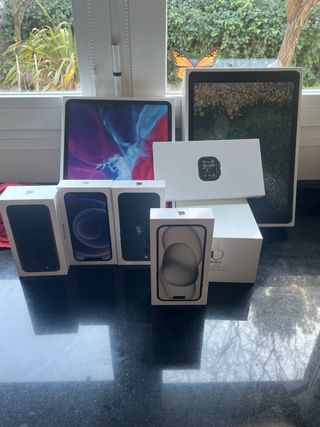 Lote Cajas Apple: iPhone, iPad, Watch