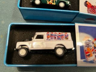 2 modellini Pepsi 1:87 metallo vintage