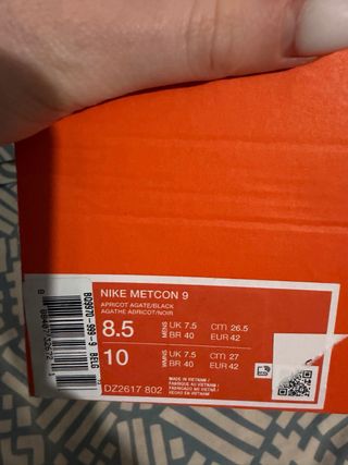 Nike Metcon 9 per CrossFit