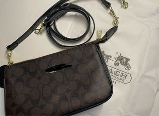 Bolso Marrón y Negro