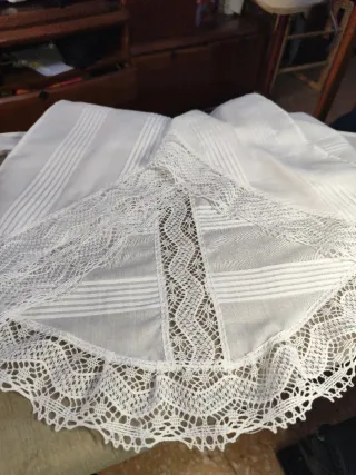 Manteleta Huertana Batista Blanca