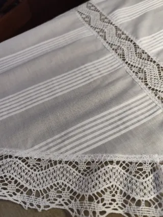 Manteleta Huertana Batista Blanca