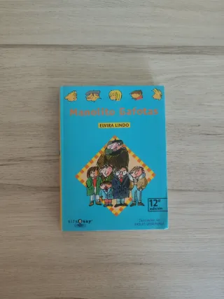 Pack de 5 libros de la saga Manolito Gafotas