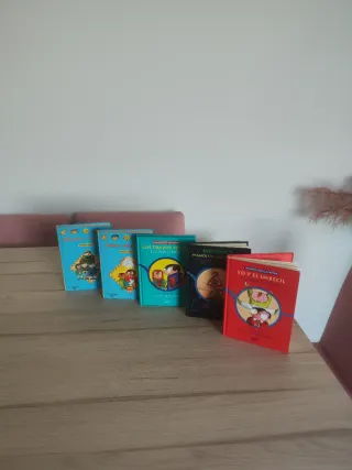 Pack de 5 libros de la saga Manolito Gafotas