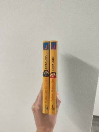 Pack de 2 libros de la saga Manolito Gafotas