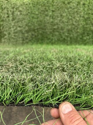 Césped artificial reciclado de campos de fútbol