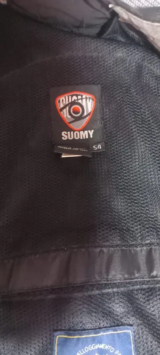 Chaqueta de moto cuero de hombre talla M-L