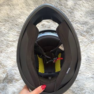 Casco Moto Shark Negro y Rosa