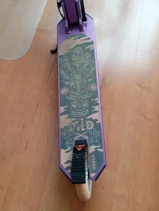 Patinete Oxelo MID5 Morado Niños