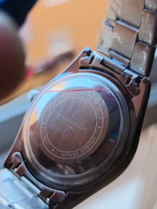 Reloj Hombre Verde Esmeralda Diseño Elegante 40mm