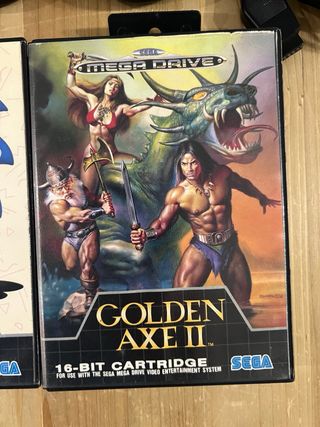 Golden Axe II Mega Drive Sega+ Caja Bare Nuckle