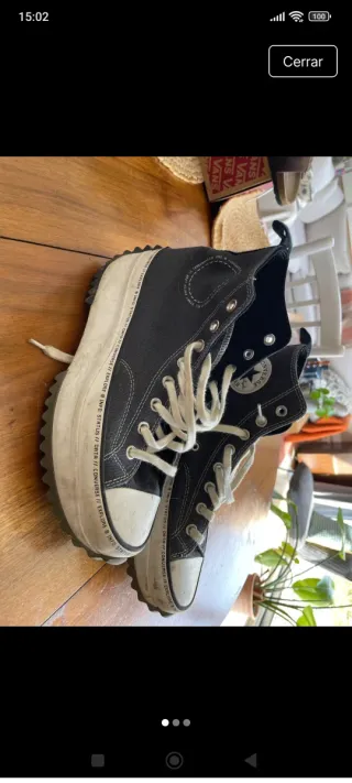 Zapatillas Converse Negras Plataforma