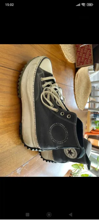 Zapatillas Converse Negras Plataforma