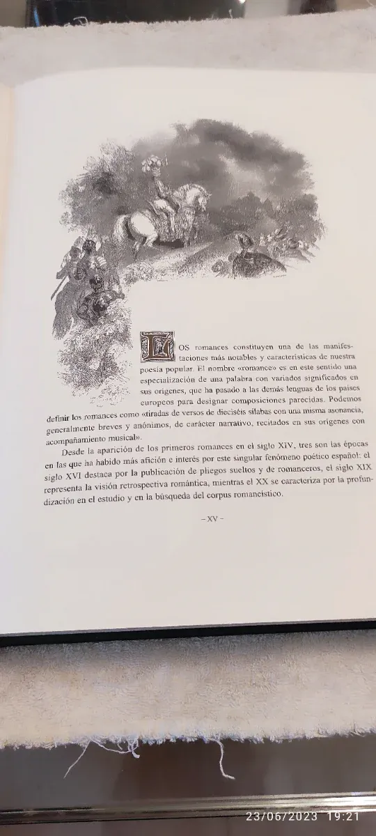 Libro Romancero Pintoresco