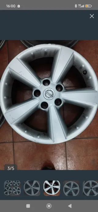 Llantas 17 Nissan Qashqai