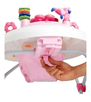 Bright Starts caminador Rosado bebe